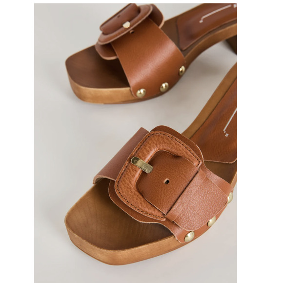Revolve tan mule sandals - Picture 4 of 7